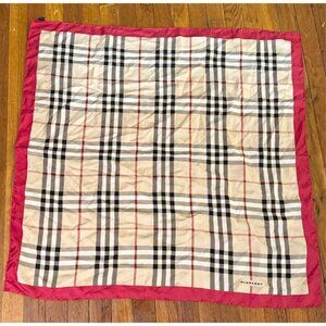 Vintage Burberry London Silk scarf